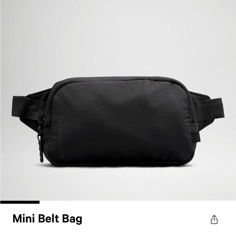 Lululemon Everywhere Belt Bag MINI, Black NWT